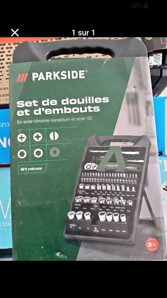 Coffret Parkside Neuf importer