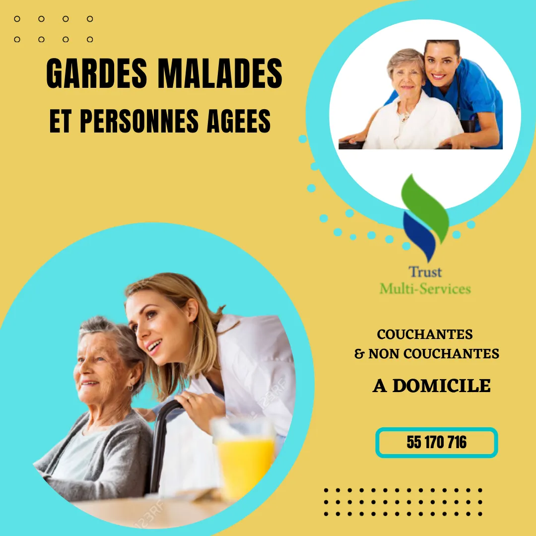 GARDES MALADES COUCHANTES A LAC