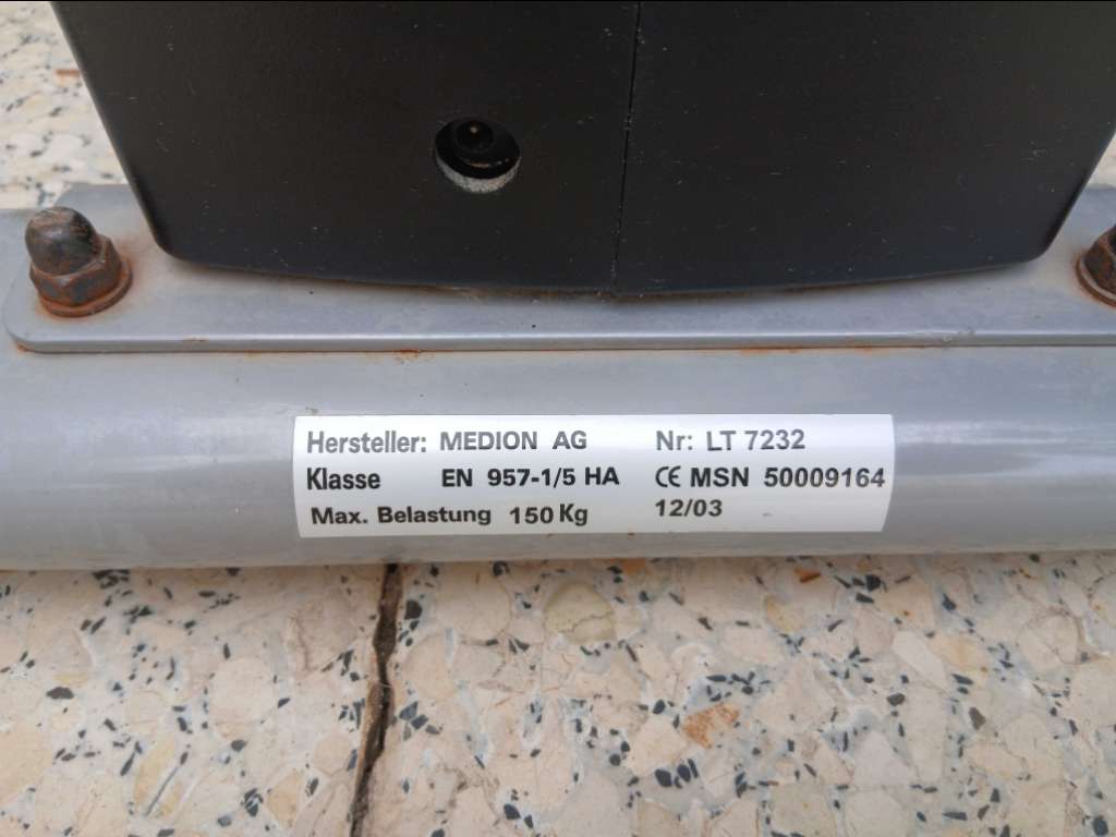 Vélo de sport programmable 