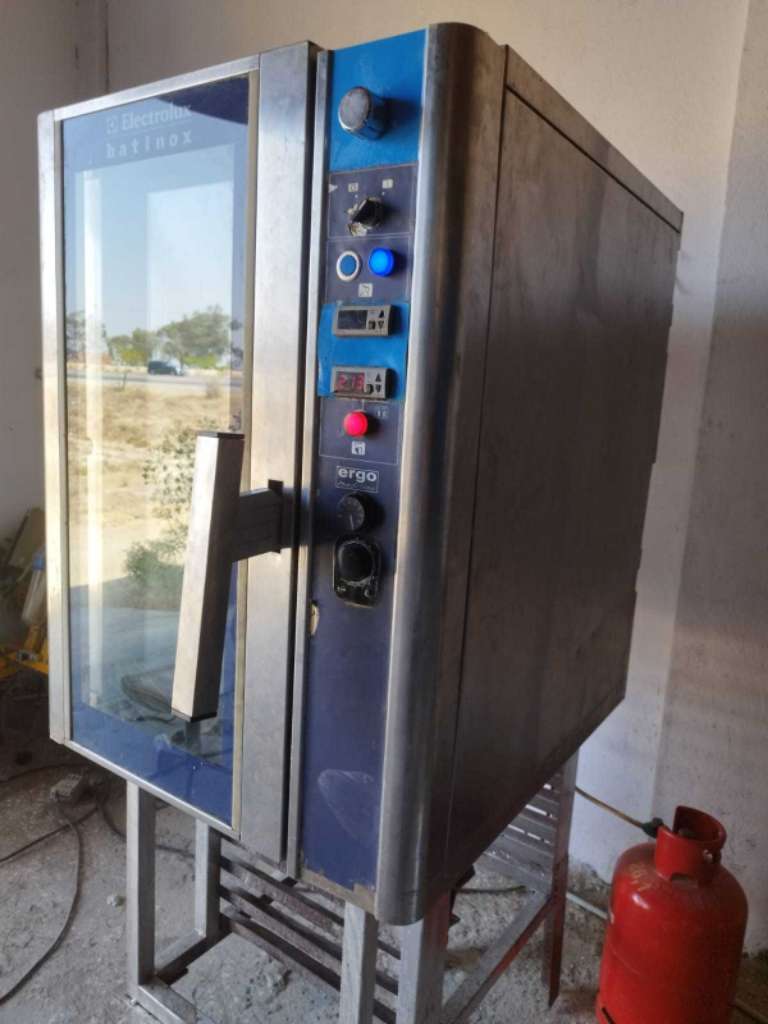 Four à gaz Electrolux Batinox