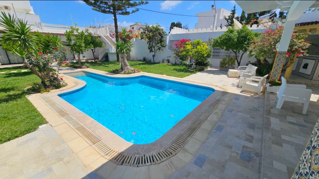 4 bungalows avec piscine privée