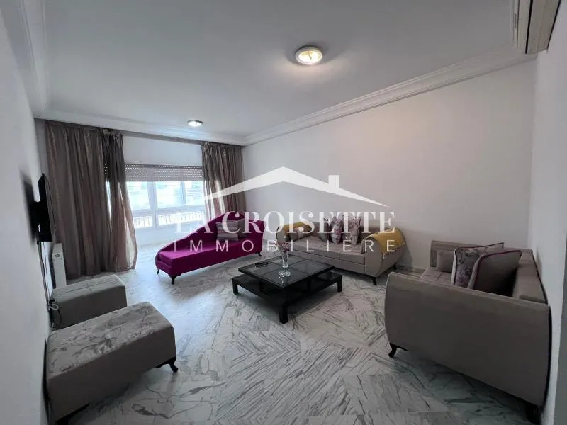 Appartement s2 meublé à La Marsa ZAL2042