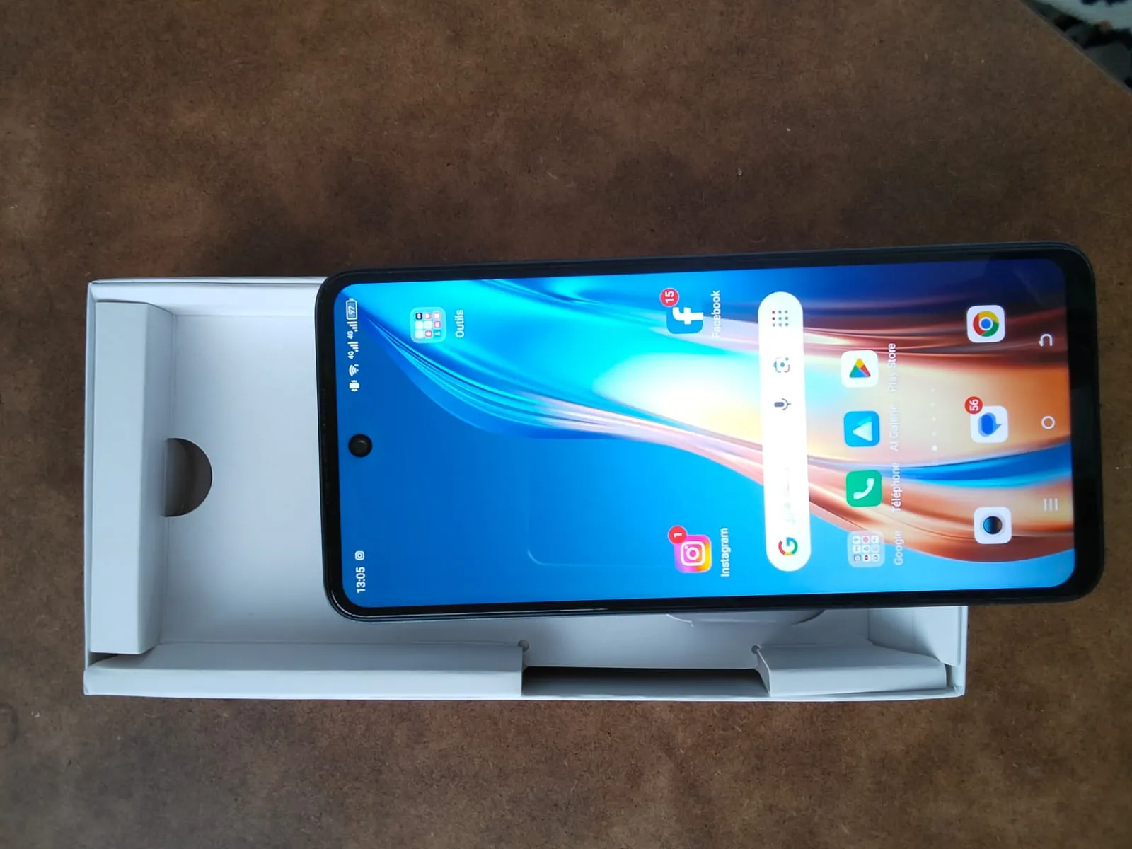 Téléphone portable marque tecno spark go