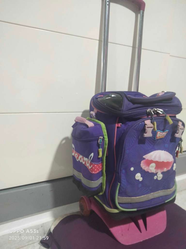 Cartable bomi+chariot bomi