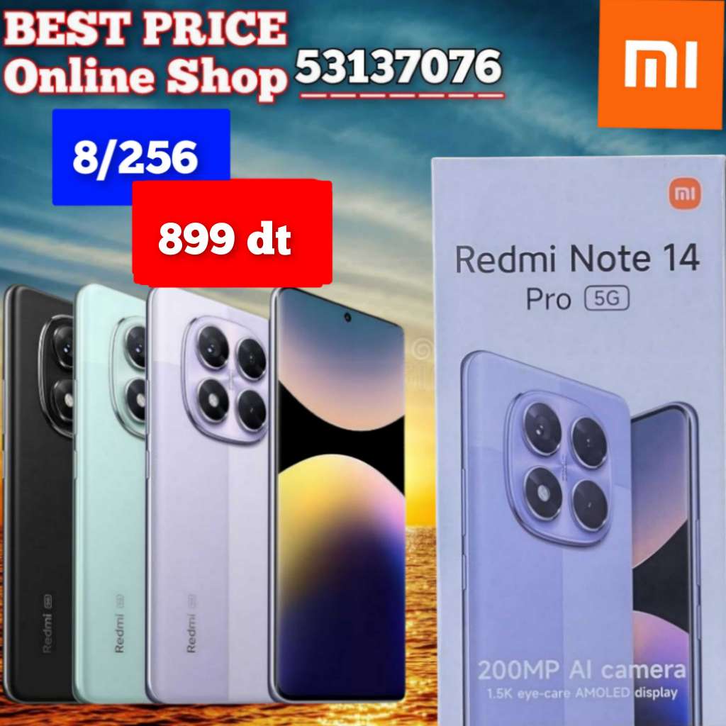 Redmi Note 14 pro 5G 8/256 / Paquet fermé. Validé☑️