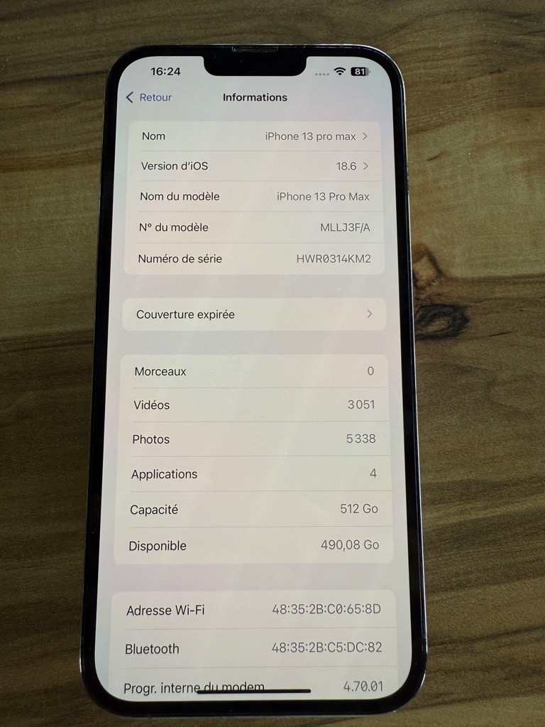 Ihpone 13 pro max 512 gb