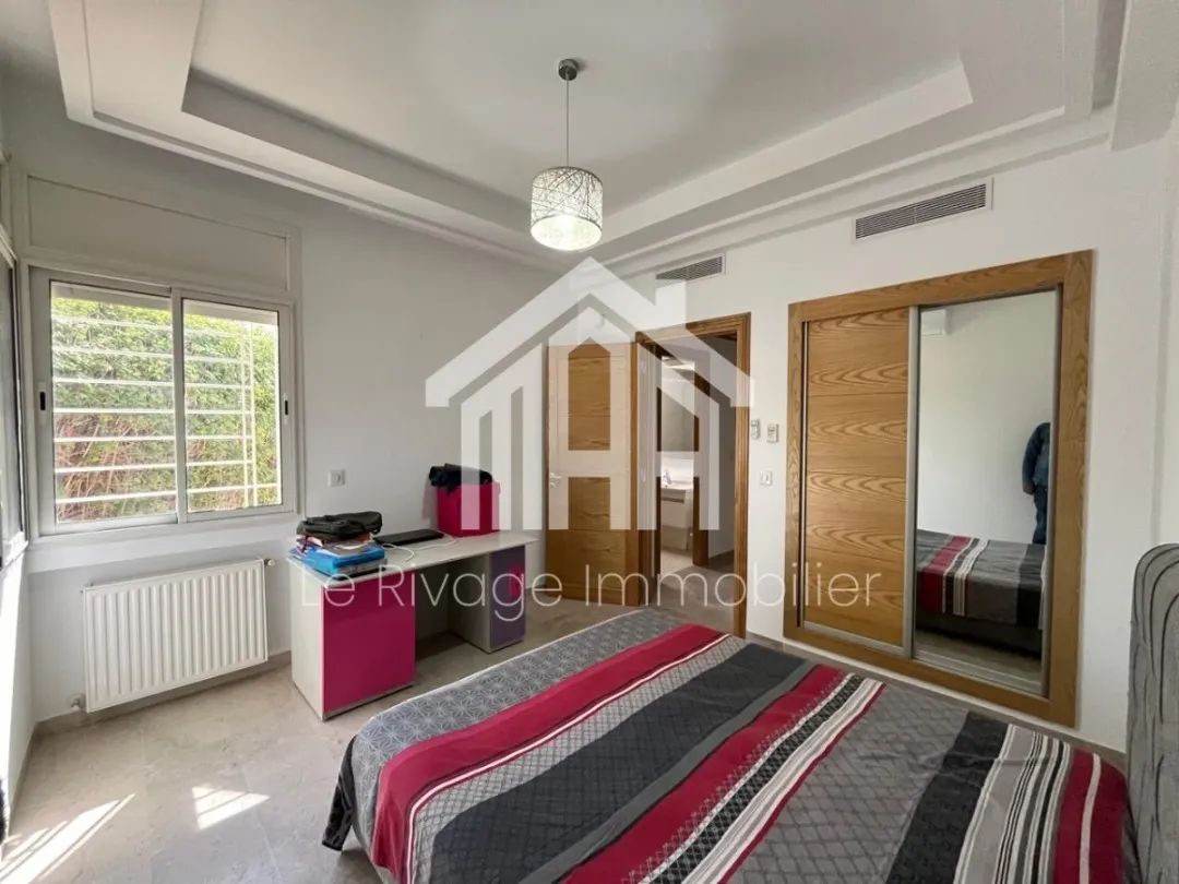 un appartement S2 meublé aux Jardins de Carthage