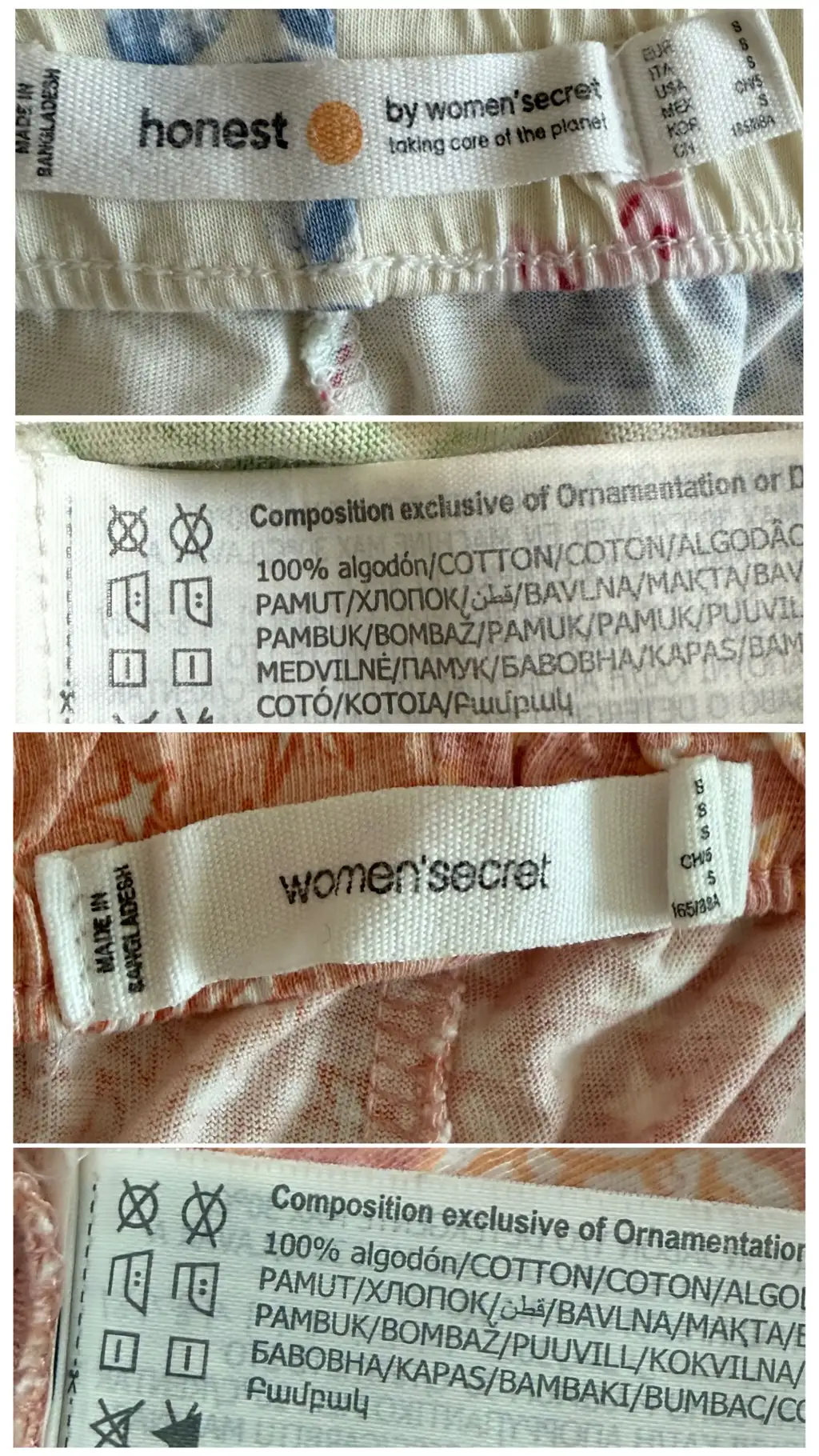 lot 2 pyjamas Women’s Secret