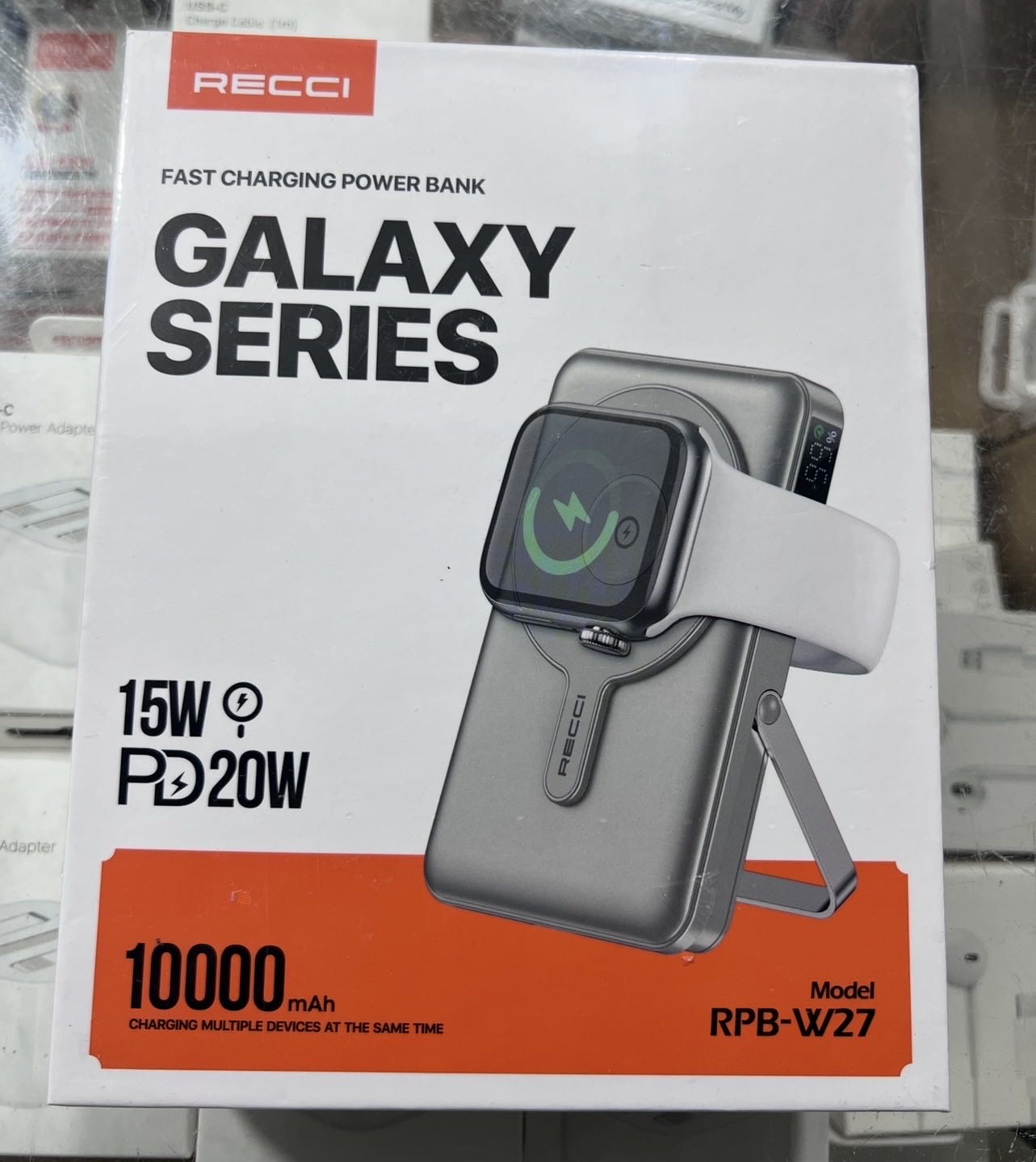 RECCI Power Bank MagSafe 10000Mah Avec Cables et Support en Tunis
