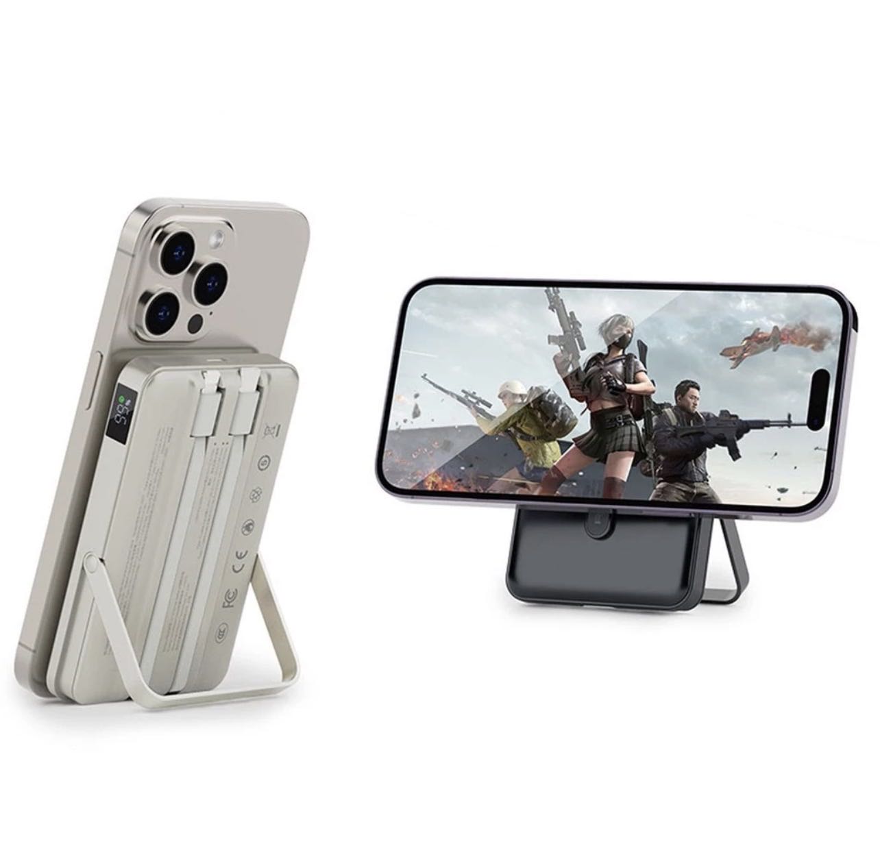 RECCI Power Bank MagSafe 10000Mah Avec Cables et Support en Tunis