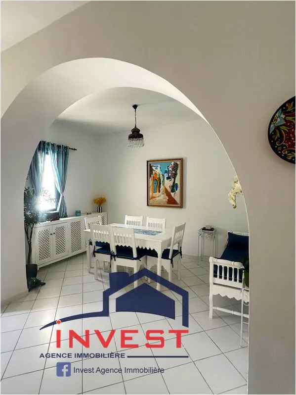 Duplex S+3 meublé avec jardin et terrasse au Golden Tulip 