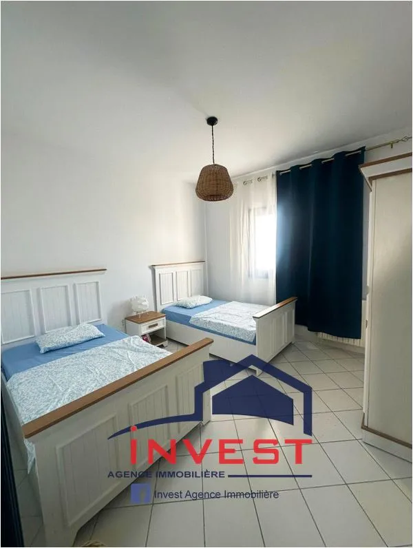 Duplex S+3 meublé avec jardin et terrasse au Golden Tulip 