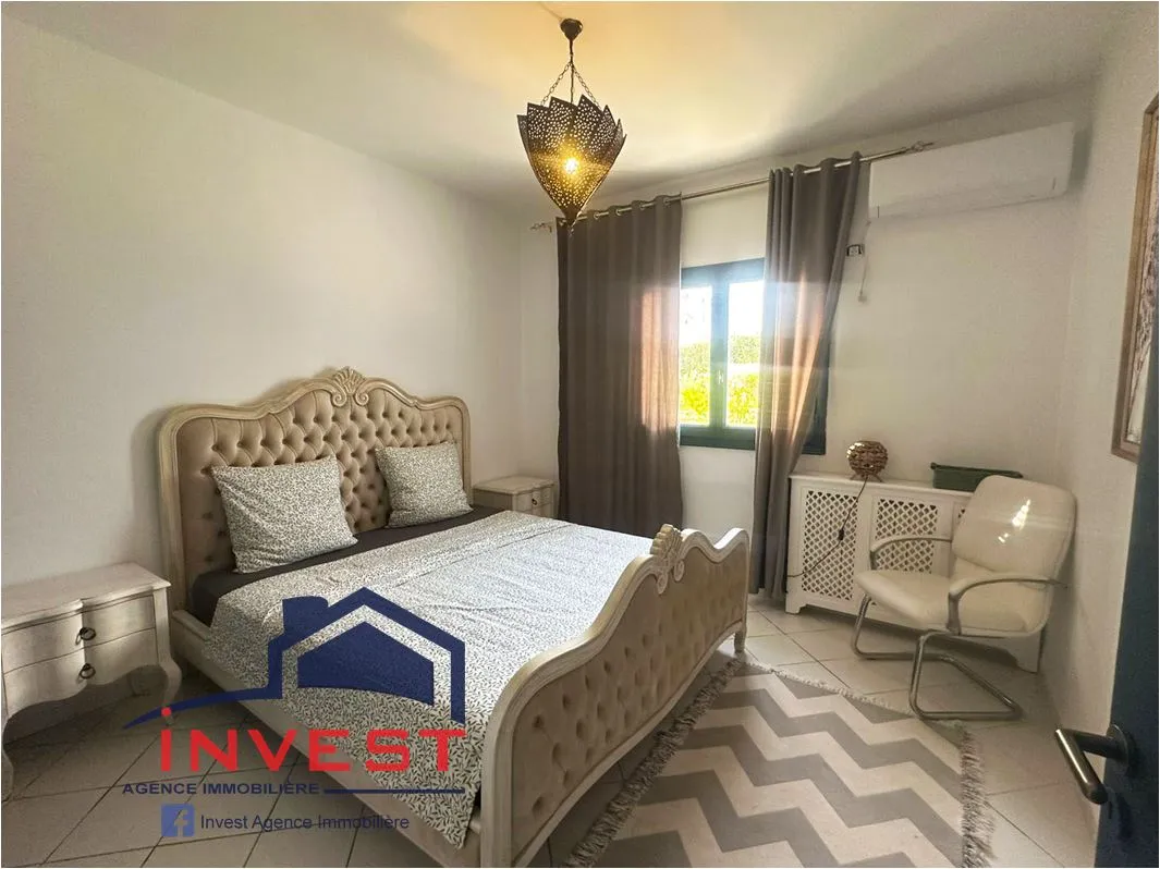 Duplex S+3 meublé avec jardin et terrasse au Golden Tulip 