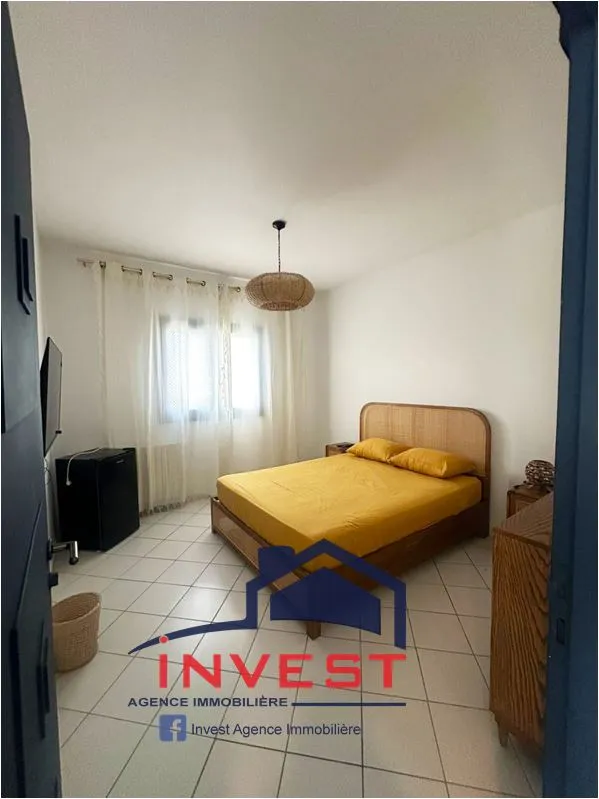 Duplex S+3 meublé avec jardin et terrasse au Golden Tulip 