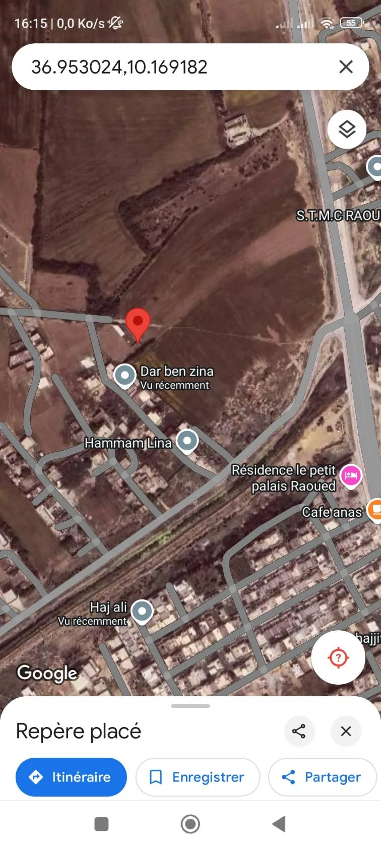 قطعة أرض 200 م أو اكثر صالحة البناء قرب حمام لينا ابتداءا من 200 من الي 700 م