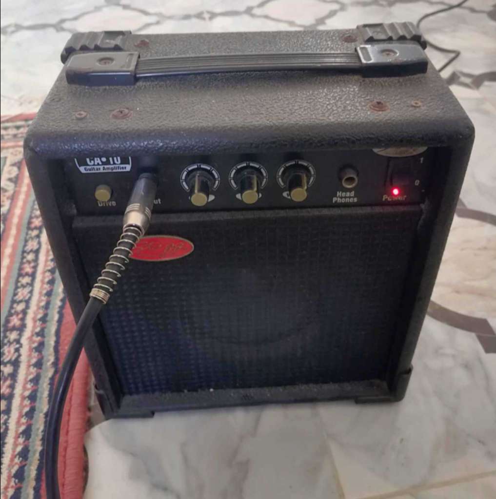 Guitare éléctrique et ampli