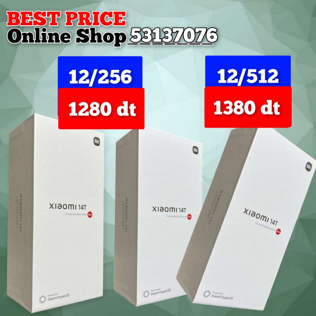 XIAOMI 14T 5G Cacheté Neuf paquet fermé #Validé✔️