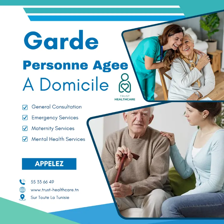 TROUVEZ UNE AIDE FIABLE POUR VOS PARENTS À DOMICILE A BOUFICHA