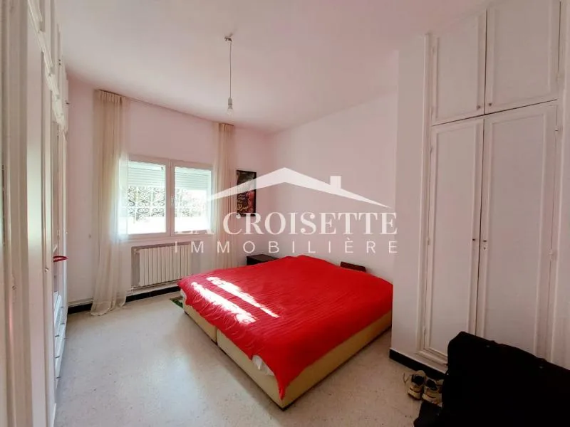 Rez-de-chaussée de villa s3 avec jardin à La Marsa ZRCL0155