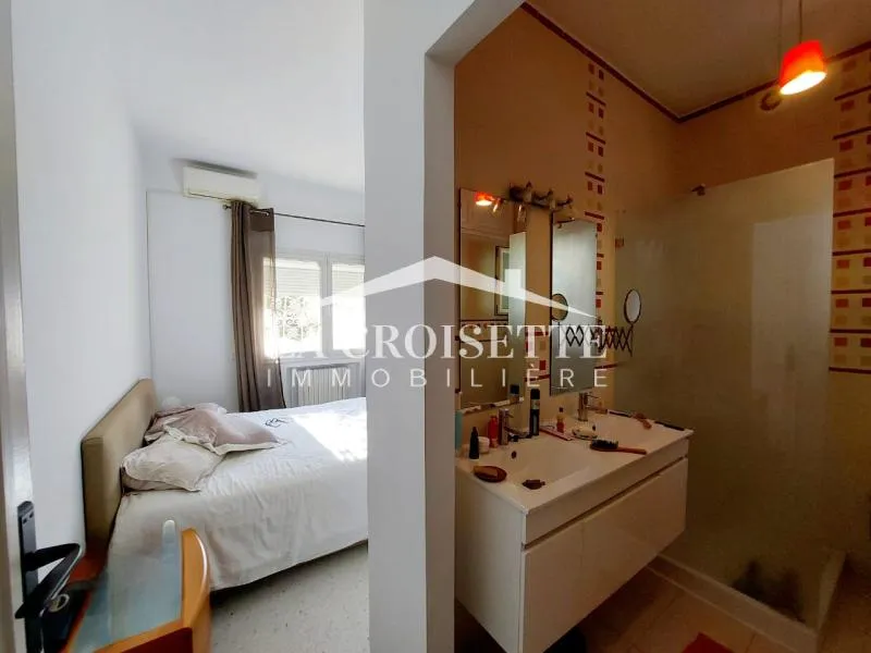 Rez-de-chaussée de villa s3 avec jardin à La Marsa ZRCL0155