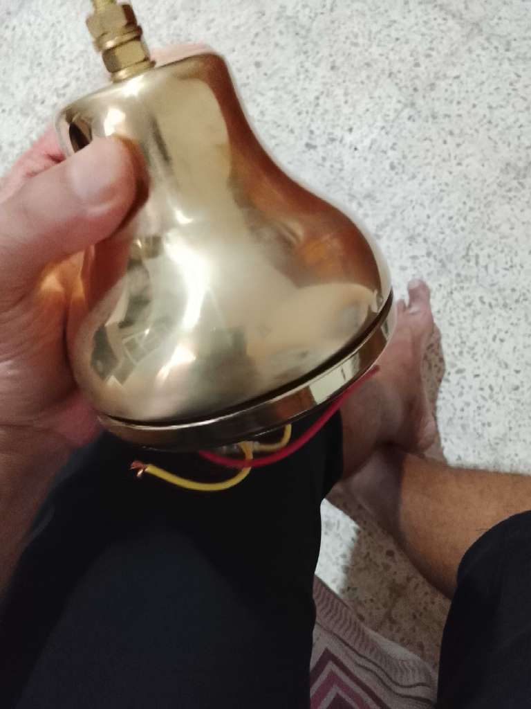 6 sonnerie en cuivre 12v pour kalisse tel 58191755