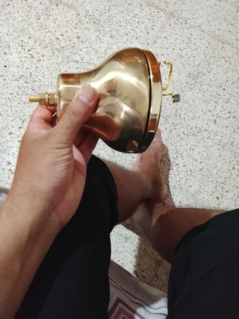 6 sonnerie en cuivre 12v pour kalisse tel 58191755