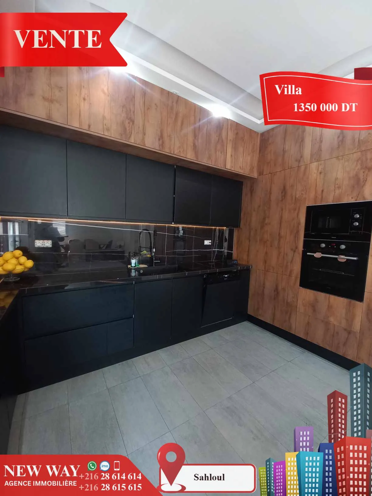 Villa de Charme Fait l'angle à Sahloul