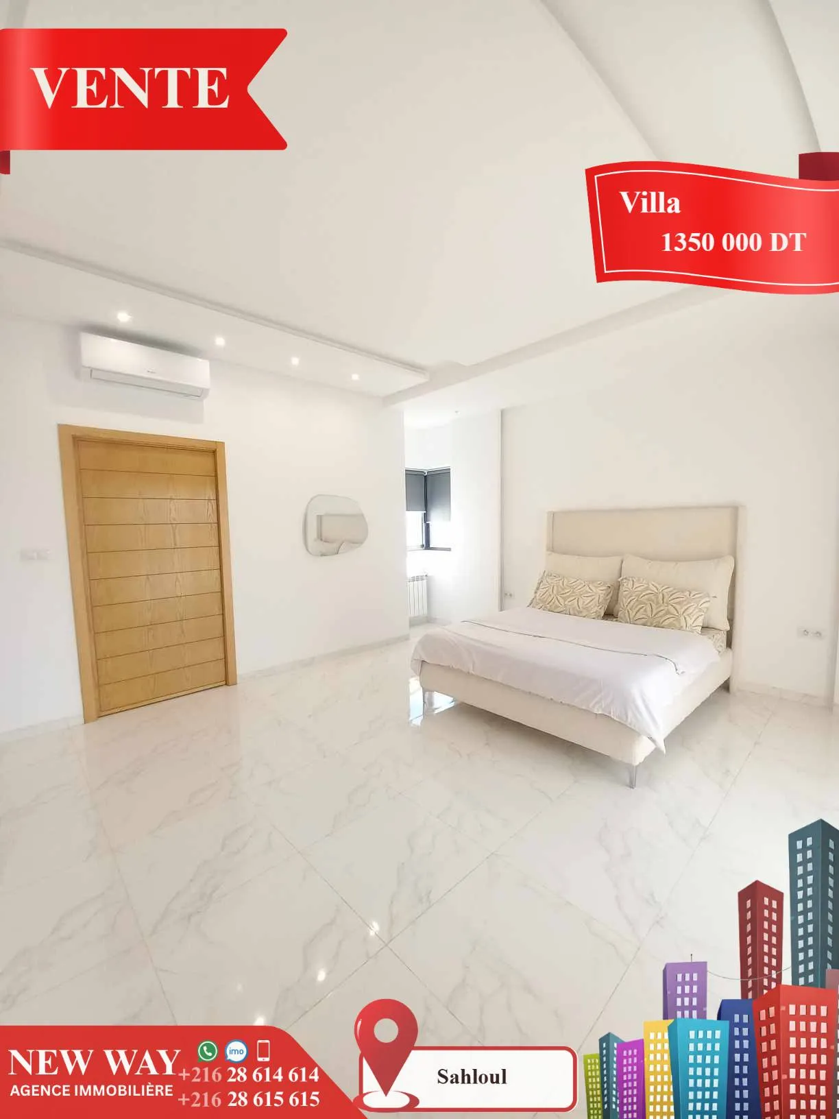 Villa de Charme Fait l'angle à Sahloul