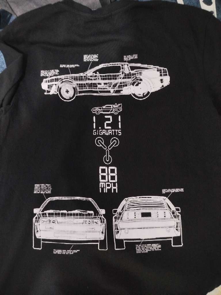 T-shirt back to the future 
