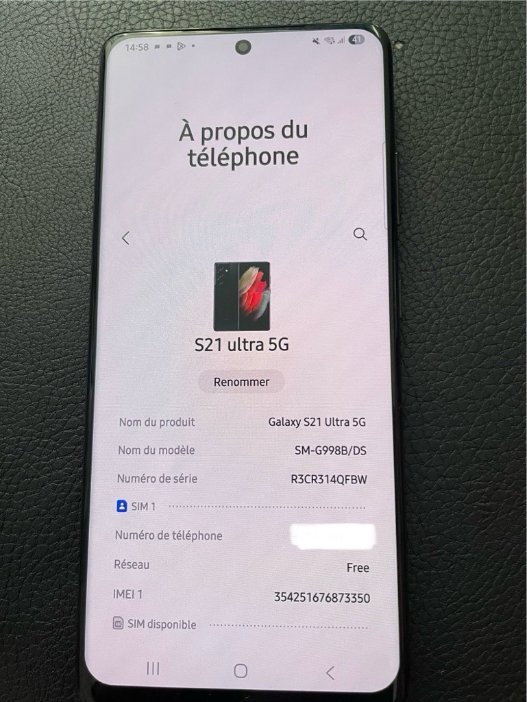 Samsung S21 Ultra
