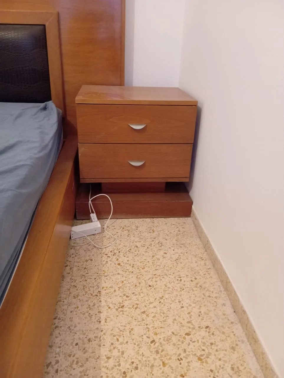 Chambre à coucher en bois massif