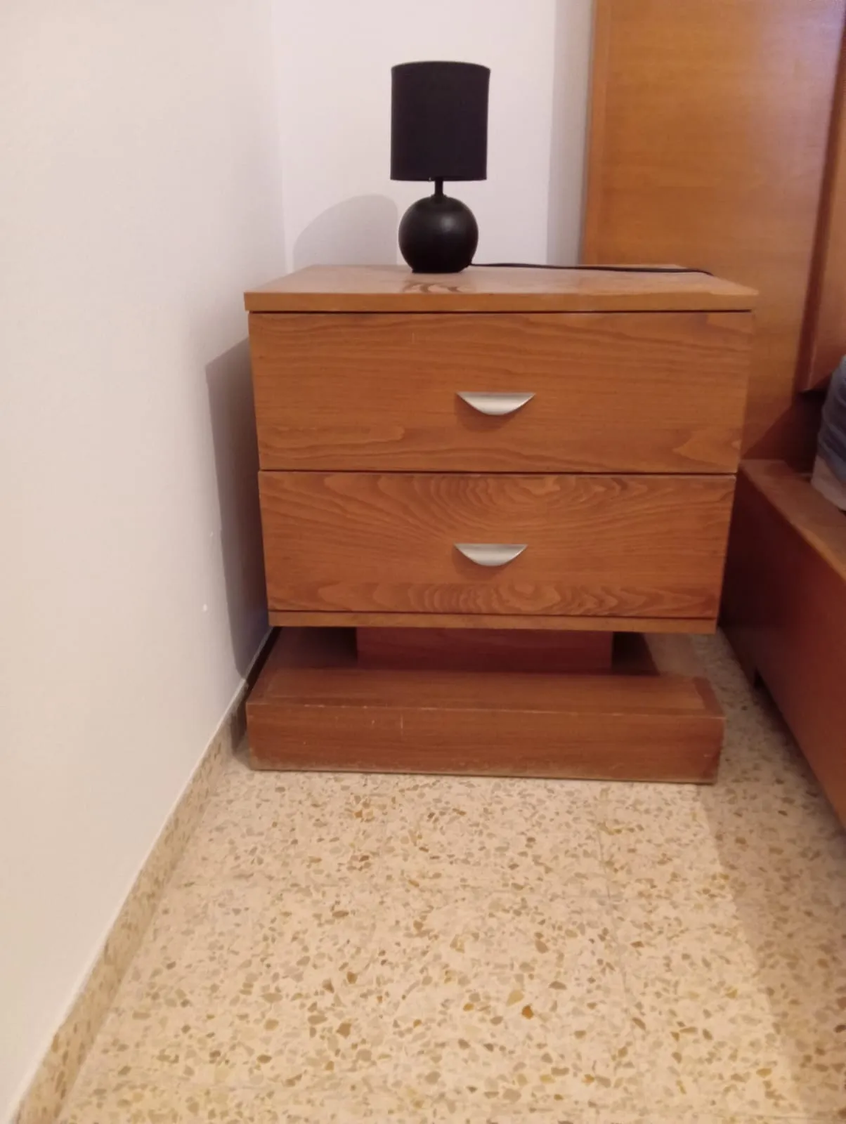 Chambre à coucher en bois massif