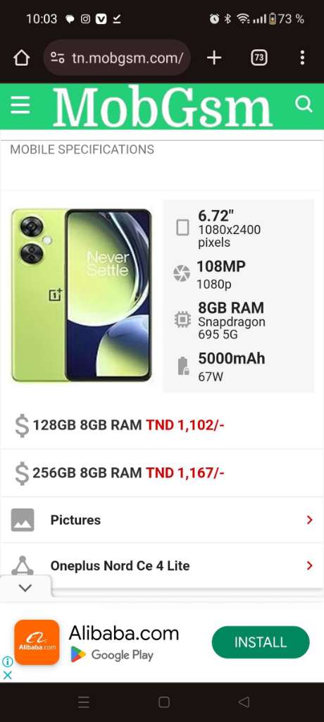 OnePlus Nord CE 3 Lite 5G