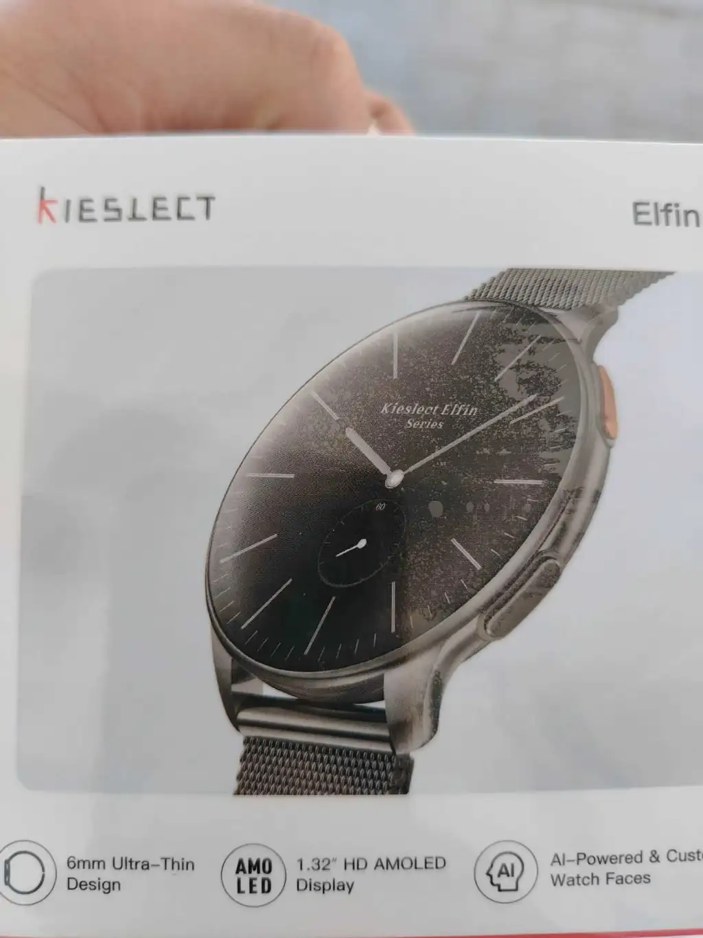 Smart watch ELFIN  GRAPHITE  BLACK