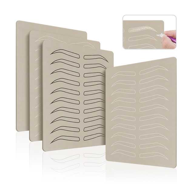 Silicone d'entraînement maquillage permanent microblading