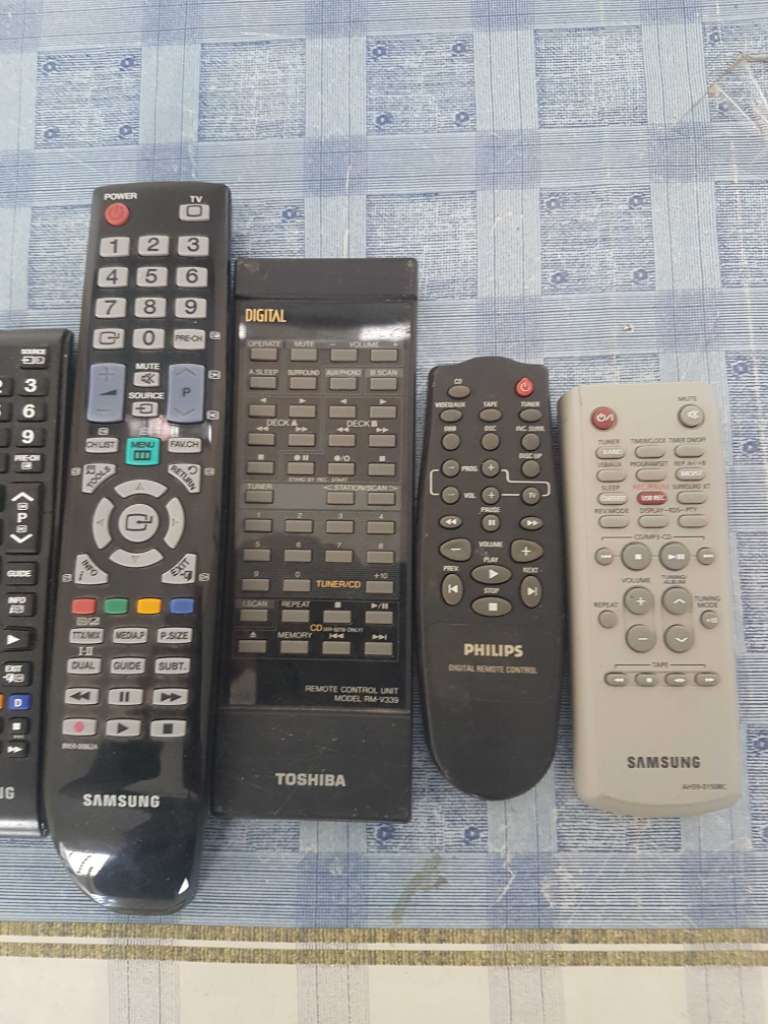 Different telecommande 