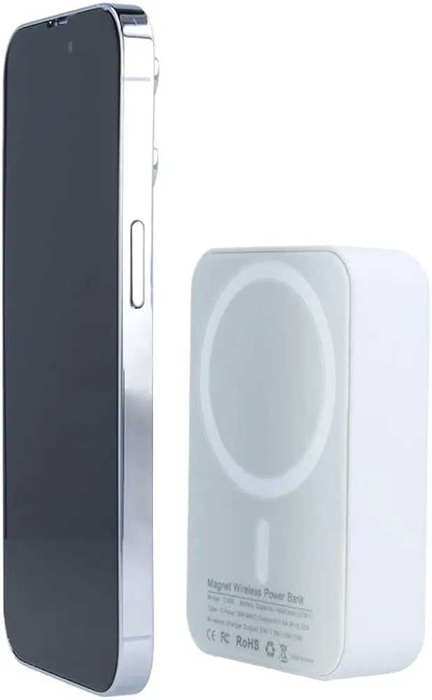 Power Bank sans fil magnétique compatible avec Magsafe pour iPhone 10 000 mAh cacheté