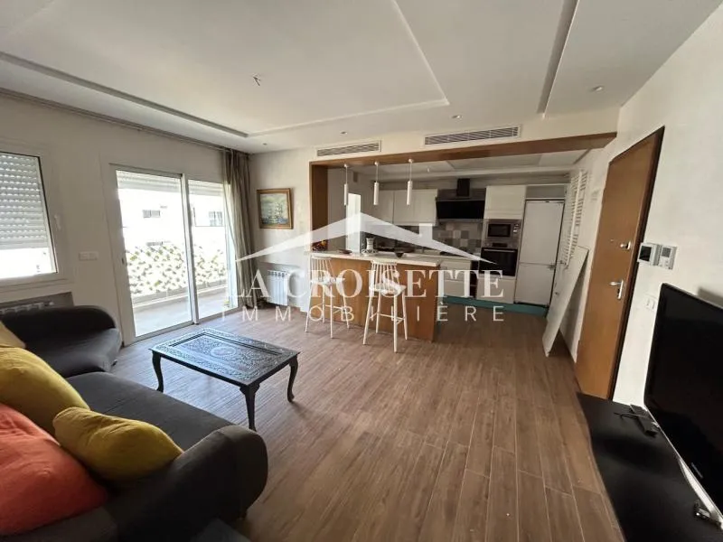 Appartement S+1 meublé à Ain Zaghouan Nord ZAL1540 