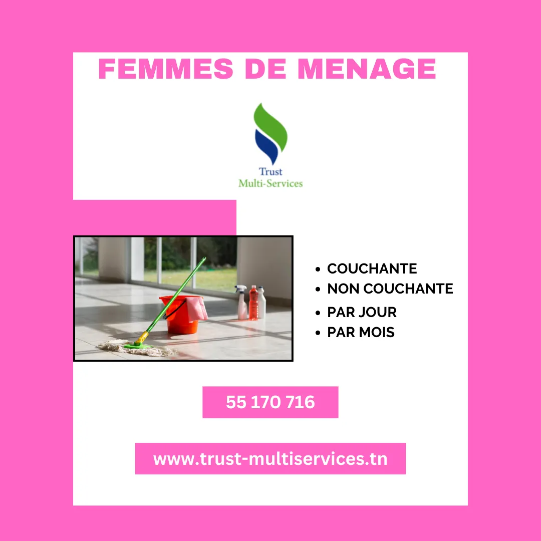 DES FEMMES DE MENAGE NON COUCHANTES 
