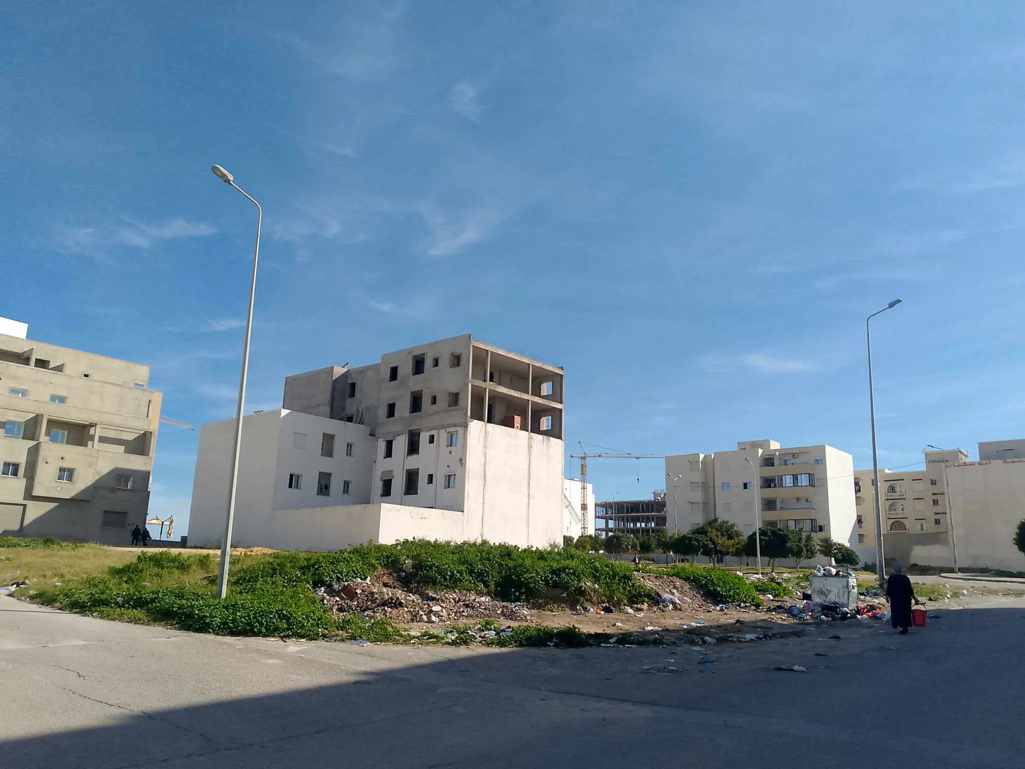 A vendre un Terrain (R+4) - Cité Riadh 5 Sousse
