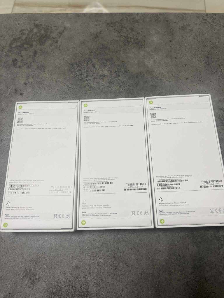 Iphone 17 pro max 256g 