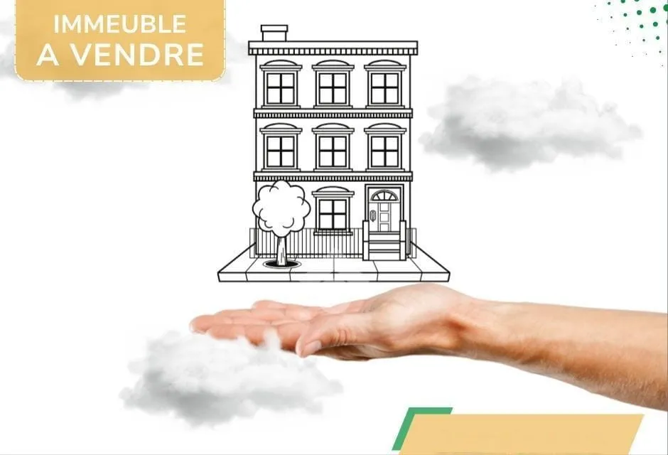 🏢Immeuble Habitation R+3 En Vente | Chott Mariem