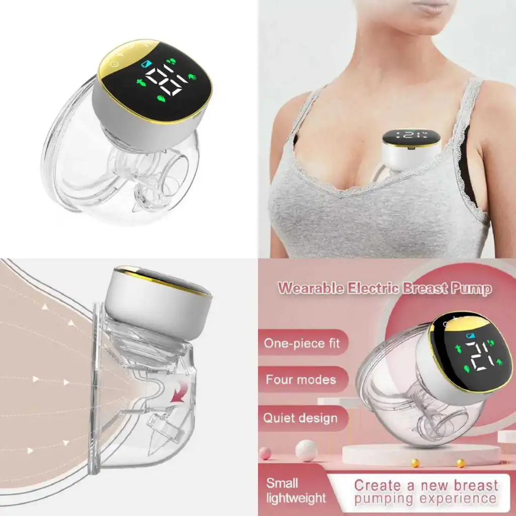 Tire-lait électrique portable – sans fil et mains libres