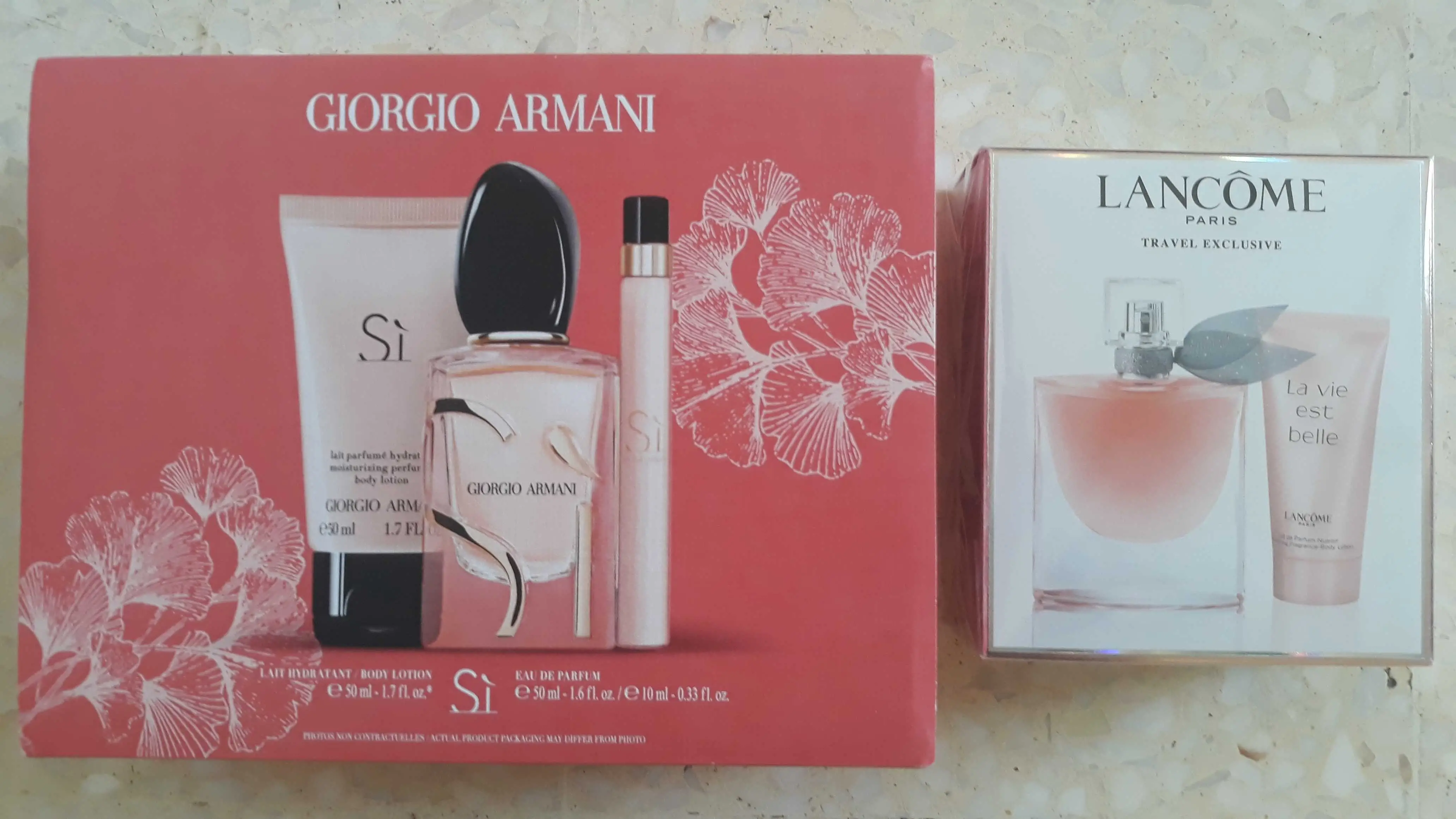 Avendre coffre Giorgio Armani + parfum la vie est belle 26243105