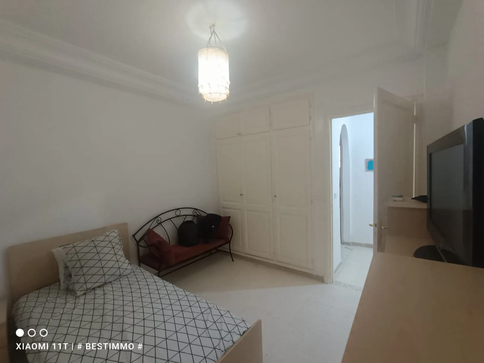 A louer S+2 Meublé a Ennkhilet