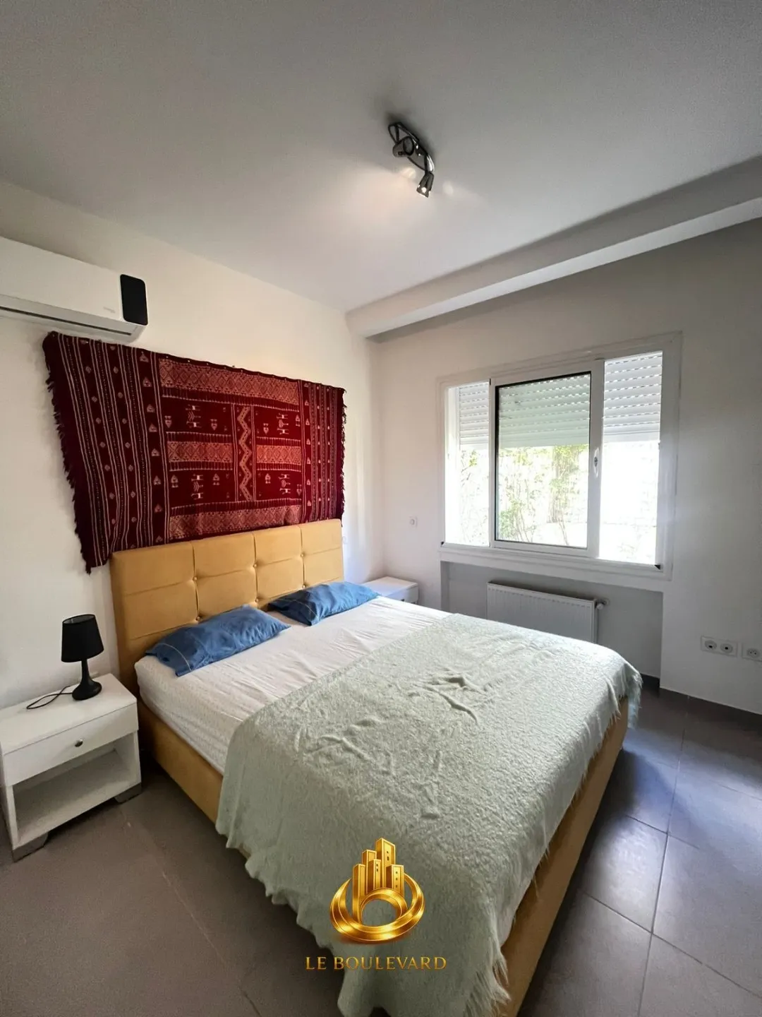 A louer Appartement S+2 avec jardin à Sidi Mahersi , Nabeul