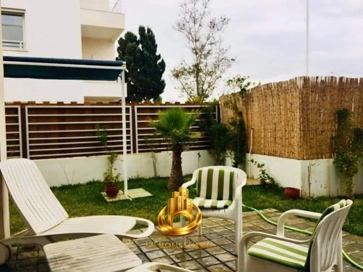 A louer Appartement S+2 avec jardin à Sidi Mahersi , Nabeul