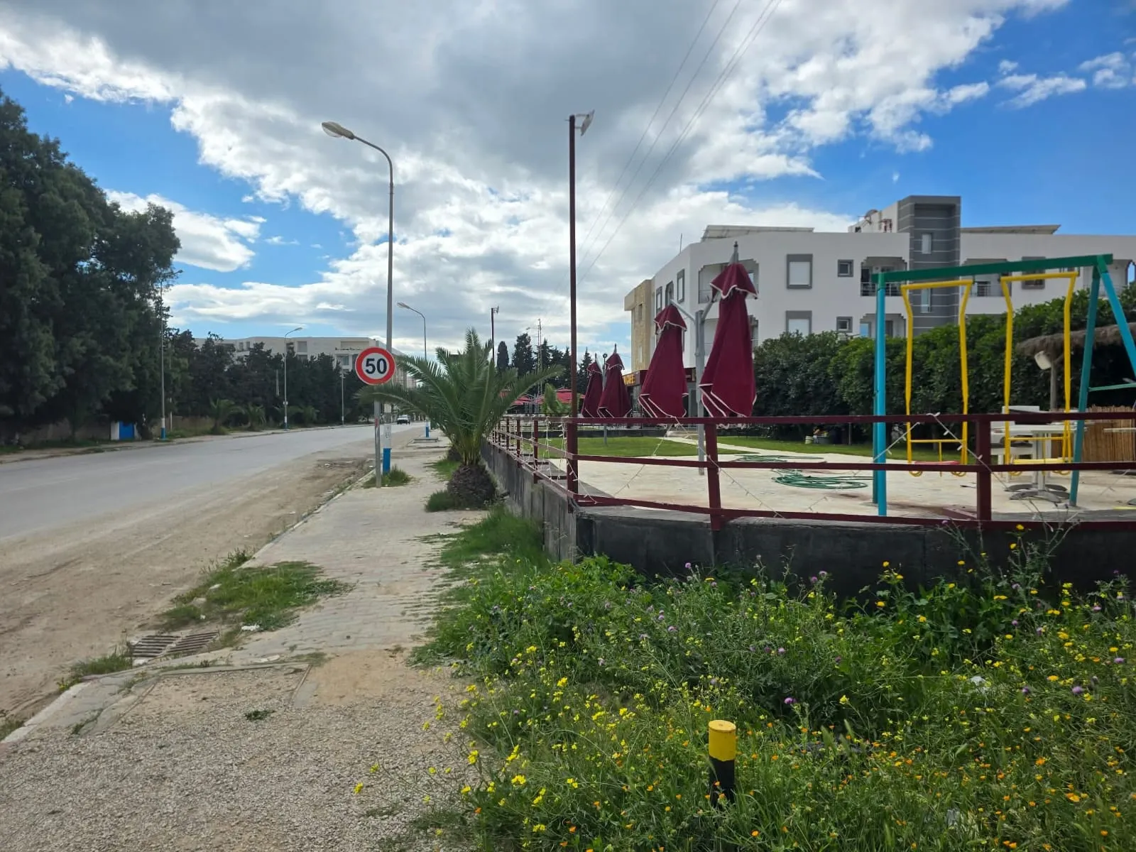 A vendre Un très beau terrain 482 m² Chatt-Mariem