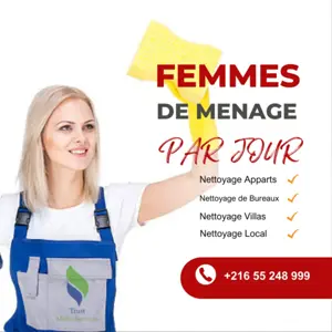femme de ménage par jour a tunis 
