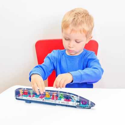 Gear train Superbes lumières 3D et effets musicaux.